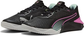 Puma Womens Hybrid Training Shoes in Black-Pinkpi - Size UK 3.5