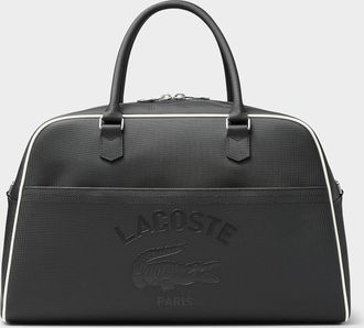 Lacoste Mens Contrast trim signature duffle bag