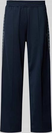 Review Trainingshose mit Biese, aufgesetztem Band und Logo-Bestickung in Marine, Gr&ouml;&szlig;e XXL