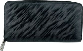 Louis Vuitton Epi Black Pink Epi Leather Long Wallet (Bi-Fold) (Pre-Owned)