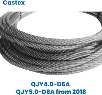 OEM Cable De Elevaci&oacute;n De Acero Castex Qjy4.0-d6a Hasta 2018