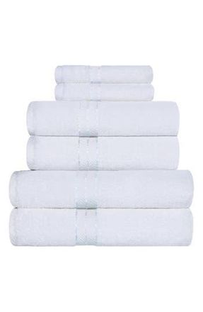 Superior 6-Piece Turkish Cotton Towel Set in White at Nordstrom Rack, Size 6 Piece Set