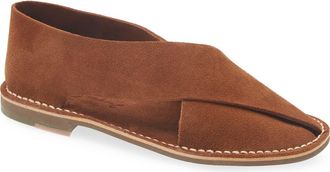 Jacques Solovi&egrave;re Biarritz Sandal in Brown at Nordstrom, Size 5.5-6Us