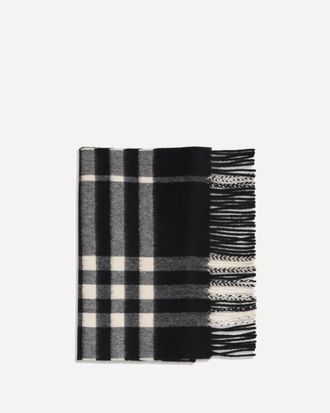 Burberry Embroidered cashmere Scarf Female UNI