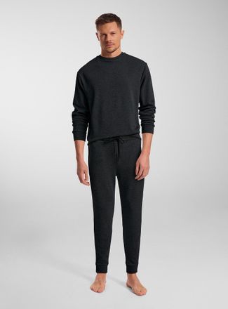 Le 31 Mens Ultra-soft fleece lounge joggers