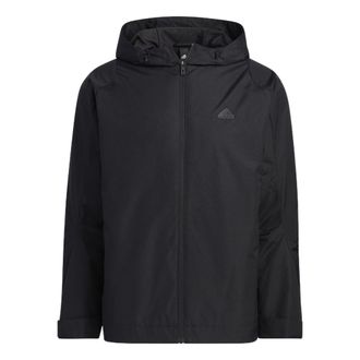 adidas Tech Must Haves Woven Jacket Asia Sizing Black HY5831
