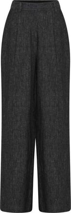 Julie Fagerholt - Heartmade Broeken, Dames, Zwart, L, Wijde broek
