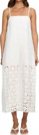 Kivari Marley Midi Dress In Ivory