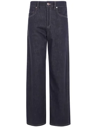 Brunello Cucinelli Pants Denim Black Ml134p4021 C002