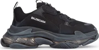Balenciaga Triple S sneakers - men - Rubber/Fabric/Nylon/Polyester/Polyurethane - 43 - Black