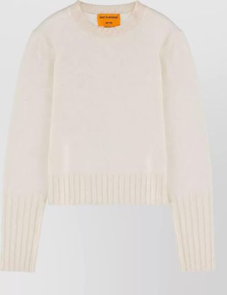 Guest In Residence cashmere shrunken crew sweatshirt