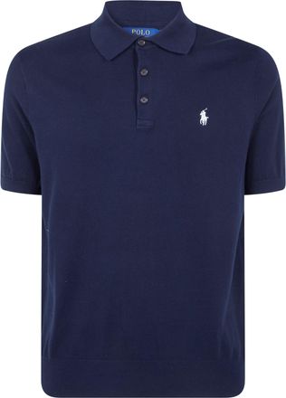Ralph Lauren Short Sleeves Knit Polo Neck Sweater
