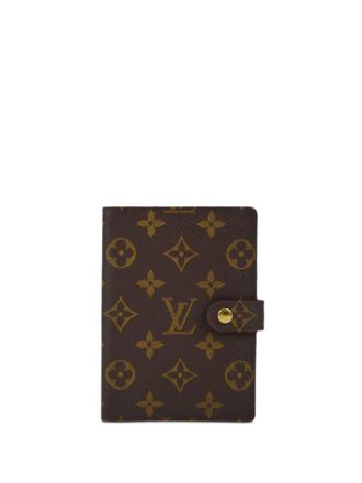Louis Vuitton 2002 Agenda PM notebook cover - Brown