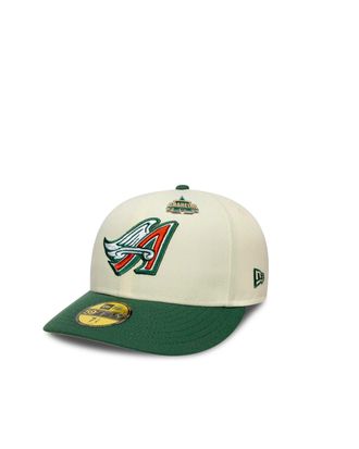New Era Mens Baseball Cap 59fifty Dark Green Hat
