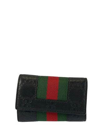 Gucci Leather Key Case Black (Authentic Pre-Loved)