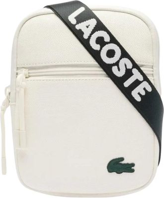 Lacoste Hombre, Bolsos, Blanco, Talla: ONE Size