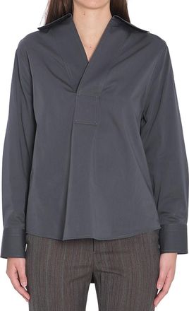 Bottega Veneta Grey Relaxed Solid Shirt