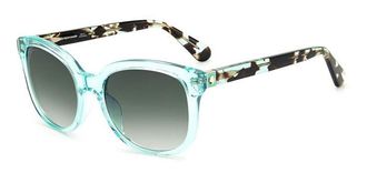 Kate Spade New York Gwenith/S ZI9/9K Womens Sunglasses Blue Size 53