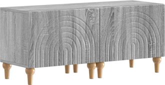vidaXL Mueble De Tv Sonoma Gris Madera De Ingenier&iacute;a Vidaxl