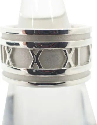 Tiffany & Co. Sterling Silver 925 Band Ring (Pre-Owned)