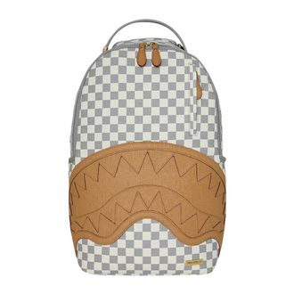 Sprayground Embossed Cream Check Backpack - unisex - Rugzakken - Veelkleurig - ONE Size - Tassen