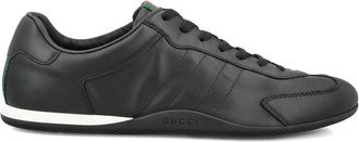 Gucci Shift Web-striped Sneakers