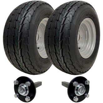 OEM Kit Remolque - Parnells - Alta Velocidad - Neum&aacute;ticos 20.5x8-10 - Llantas De Acero - Legal En Carretera