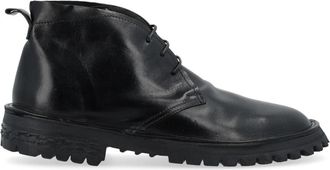 Moma Tebe Boot - Heren - Veterlaarzen - Zwart - 43 1/2 EU - Leer - Schoenen
