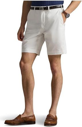 Polo Ralph Lauren 9 Straight Fit Performance Shorts Mens Shorts Ceramic White : 42 9, Cotton/Elastane/Polyester