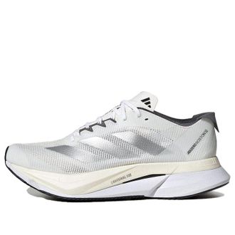 adidas (WMNS) adidas Adizero Boston 12 Cloud White Silver Metallic Grey Five ID6899