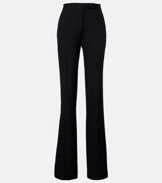 Tom Ford Silk-trimmed wool suit pants