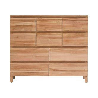 Tikamoon C&oacute;moda de teca maciza