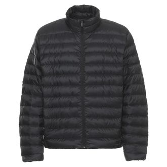 Canada Goose Down Jackets, male, Black, Size: L Stratus Jacket