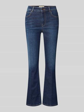 Max Mara Bootcut Jeans aus Baumwoll-Mix Modell RAPALLO in Jeansblau, Gr&ouml;&szlig;e 46