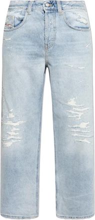 Diesel Jeans 2001 D-Macro - Heren - Regular Fit Jeans - Blauw - W33 L32 - Denim - Jeans