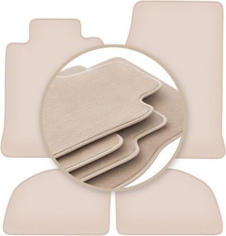 OEM Alfombrillas Beige Premium Para: Porsche 944 Coup&eacute; 1976-1988