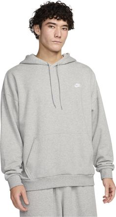 Nike Club FT Oversized Po Hoodie Grey HJ1817-063