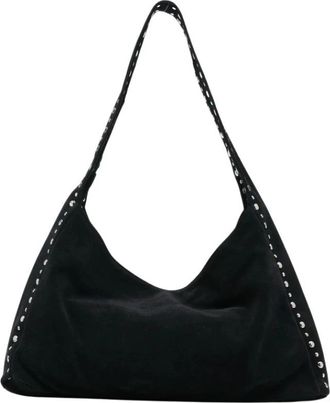 Gimaguas Maxi Franca Tas - Dames - Schoudertassen - Zwart - ONE Size - Leer - Tassen