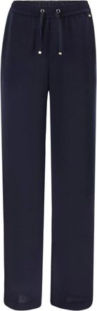 Herno Wide-Leg Sweatpants - Heren - Broeken - Blauw - Maat: S Zijde