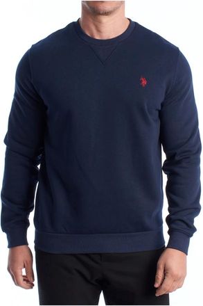 U.S.Polo Association Hoodies - Heren - Sweatshirts - Blauw - L - Katoen - Hoodies & sweatvesten