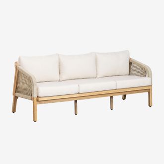Sklum Sklum - Sof&aacute; De 3 Plazas En Madera De Acacia Dubai