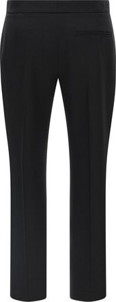 Alexander McQueen Womens Black Wool Dress Pants
