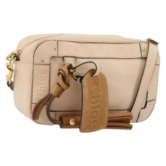 Chlo&eacute; Pre-owned Cross Body Bag - Dames - Pre-owned - Beige - Maat: ONE Size