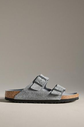 Birkenstock Arizona Suede Soft Footbed Sandals