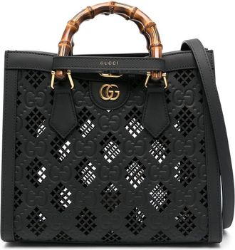 Gucci Diana Leather Tote Bag