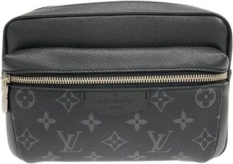 Louis Vuitton Pre-owned Belt Bags, male, Black, Size: ONE SIZE Pre-owned Shoulder Bag