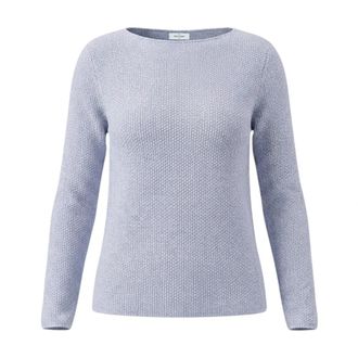 Gran Sasso Trui met ronde hals - Dames - Ronde hals truien - Blauw - S - Truien & Vesten