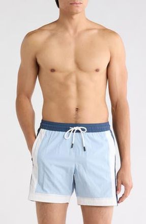 BOSS Remy Swim Trunks in Light/Pastel Blue at Nordstrom Rack, Size Xx-Large