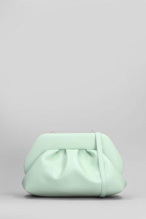 Themoirè Pochette Tia Vegan Fabric in ecopelle verde