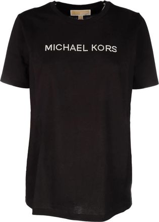 Michael Kors T-Shirt - Dames - T-shirts - Zwart - L - Tops